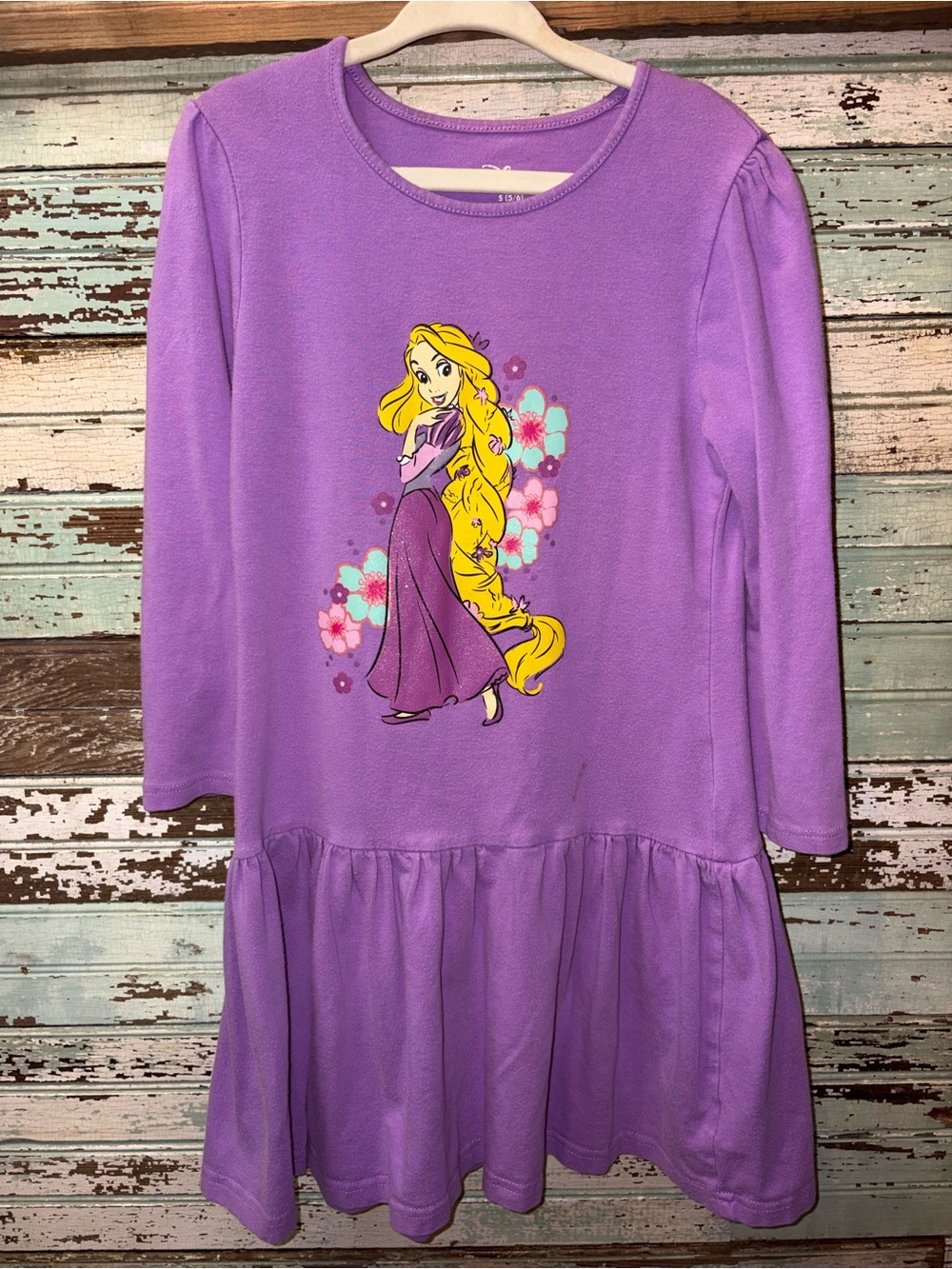 Disney Purple Girls' Tee — Rapunzel Inspired